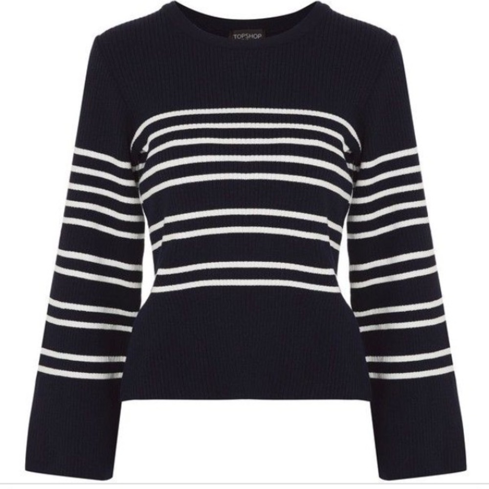 TOPSHOP Striped Sweater